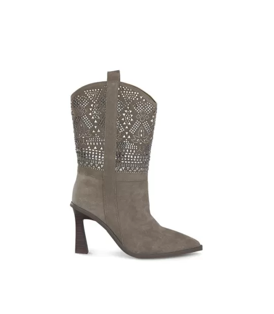 Store Alma en Pena Buy Ankle Boot Heel With Rhinestone Details