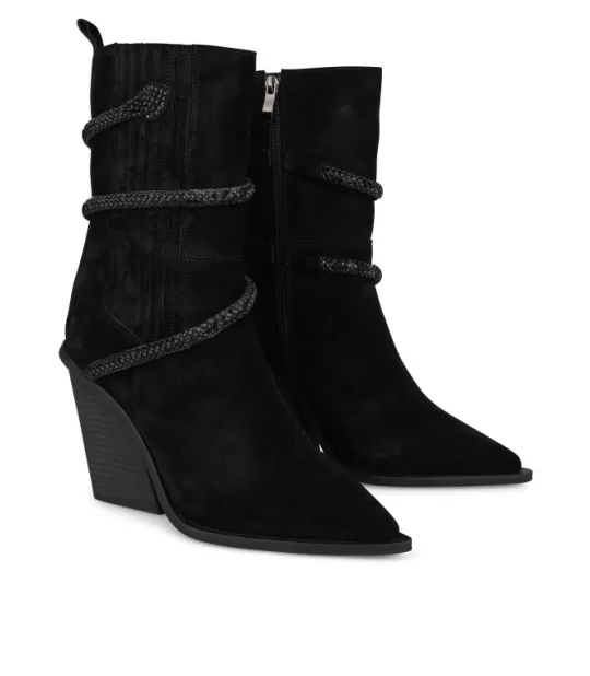 Clearance Alma en Pena Buy Ankle Boot With Snake Heel