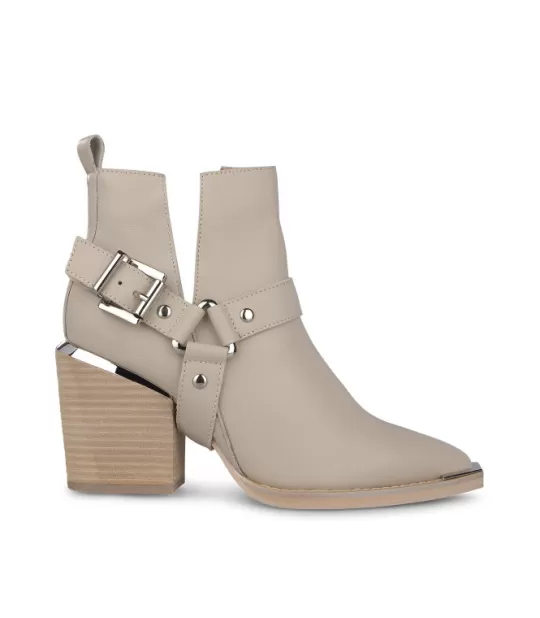 Shop Alma en Pena Buy Ankle Boots With Open Heel