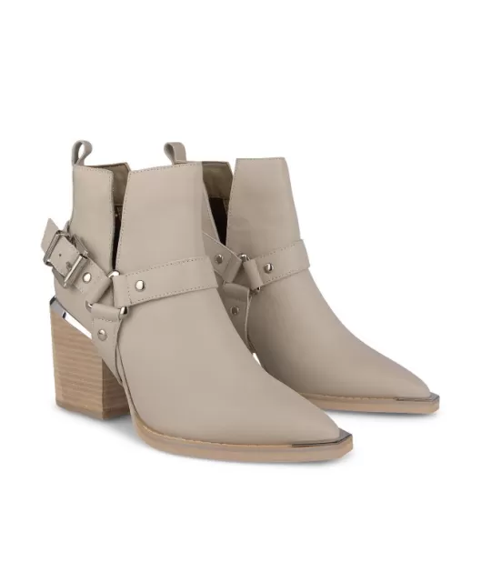 Shop Alma en Pena Buy Ankle Boots With Open Heel