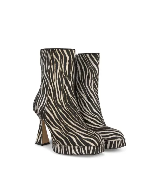 Fashion Alma en Pena Buy Ankle Boots With Square Toe Heel