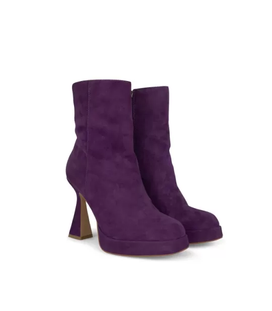 Discount Alma en Pena Buy Ankle Boots With Square Toe Heel