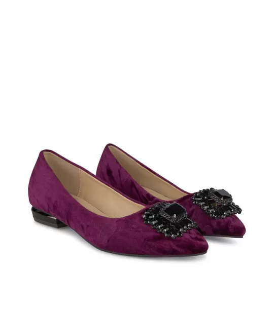 New Alma en Pena Buy Ballerina Flat With Brooch