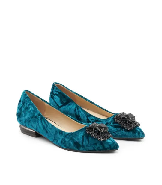 Best Alma en Pena Buy Ballerina Flat With Brooch