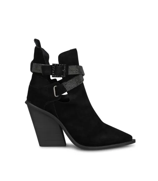 New Alma en Pena Buy Belted Ankle Boot With Rhinestones