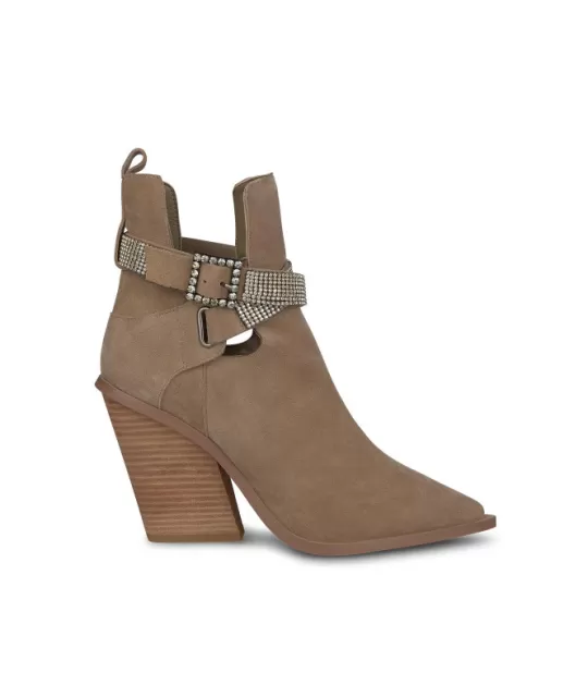 New Alma en Pena Buy Belted Ankle Boot With Rhinestones