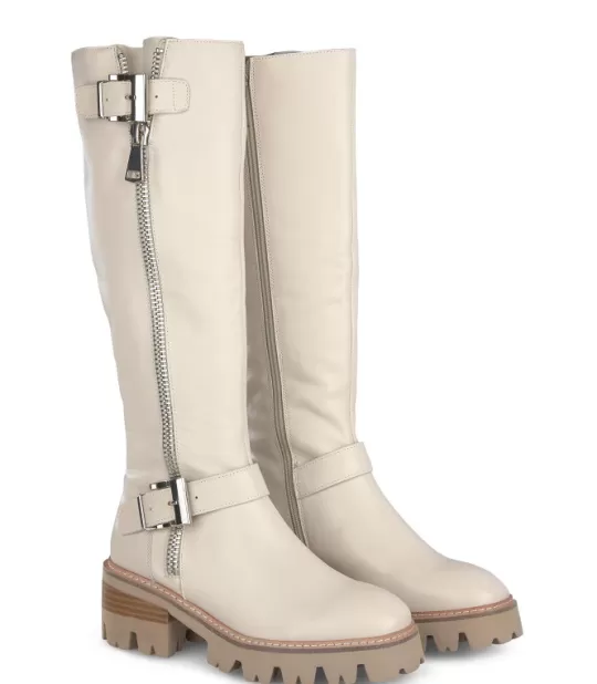 Online Alma en Pena Buy Boot With Side Zip Trim