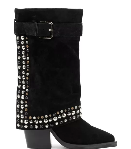 Fashion Alma en Pena Buy Boot With Studs And Buckle