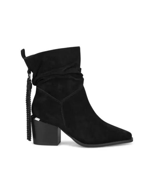 Online Alma en Pena Buy Botin Arrugado Cremallera