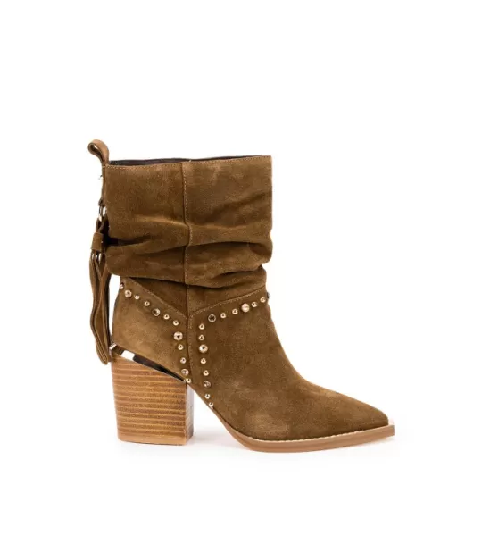 Flash Sale Alma en Pena Buy Botin Con Cana Arrugada