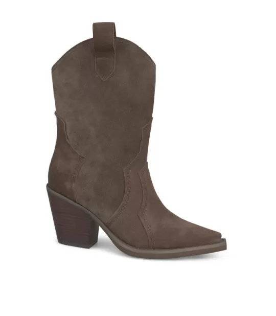 Discount Alma en Pena Buy Botin Cowboy Piel