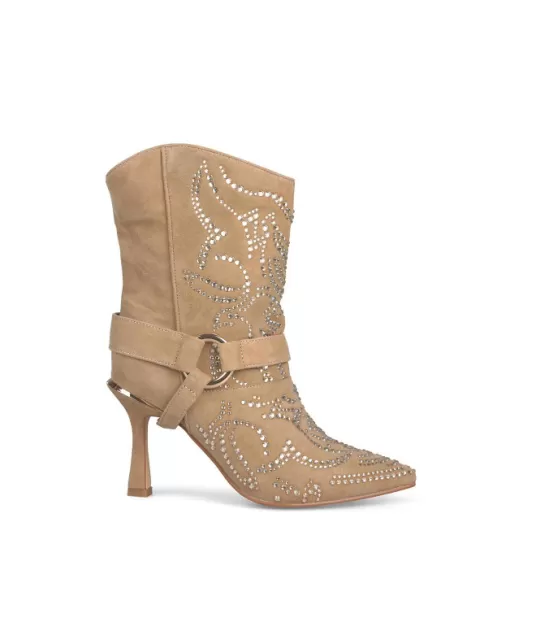 Flash Sale Alma en Pena Buy Botin Tacon Aguja Cuadrado