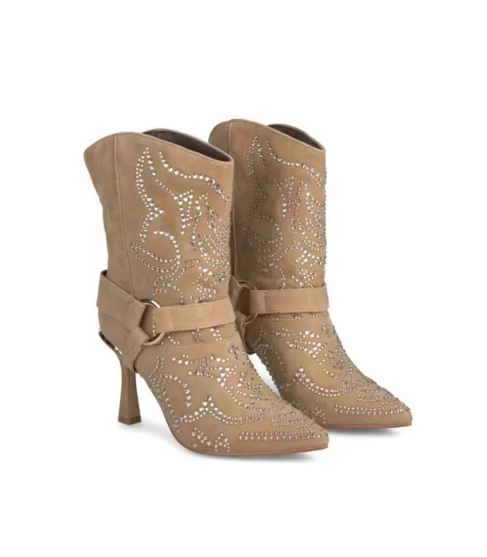 Flash Sale Alma en Pena Buy Botin Tacon Aguja Cuadrado