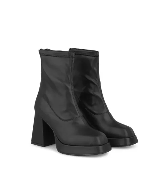 Online Alma en Pena Buy Botin Tacon Punta Cuadrada