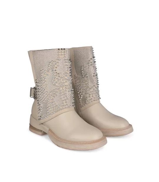 Shop Alma en Pena Buy Buckle Boot With Studs