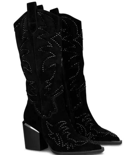 Cheap Alma en Pena Buy Cowboy Boot Embellished With Rhinestones