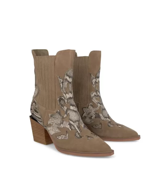 Store Alma en Pena Buy Cowboy Style Ankle Boots