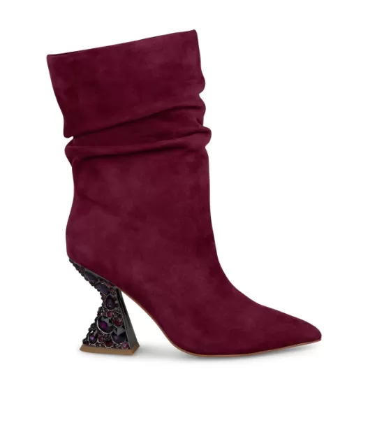 Store Alma en Pena Buy Crumpled Heeled Ankle Boot