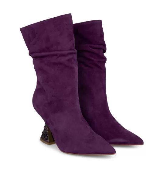 Sale Alma en Pena Buy Crumpled Heeled Ankle Boot