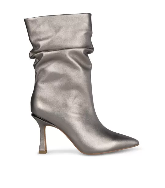 New Alma en Pena Buy Crumpled Leather Ankle Boot