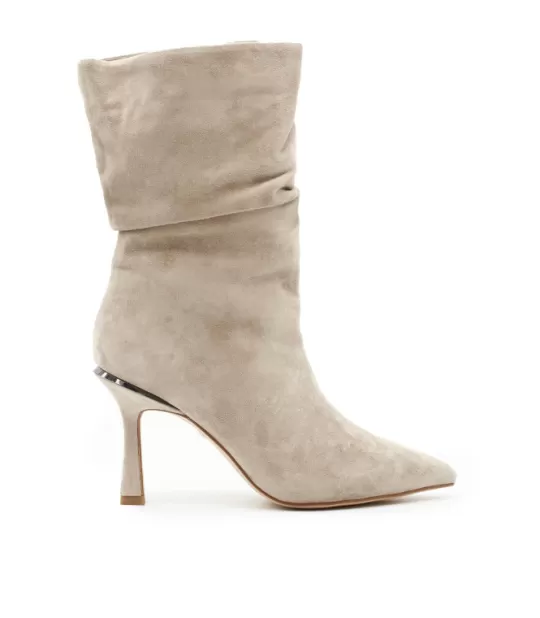 Outlet Alma en Pena Buy Crumpled Leather Ankle Boot