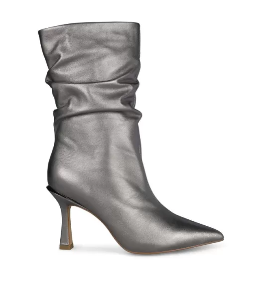 Shop Alma en Pena Buy Crumpled Leather Ankle Boot