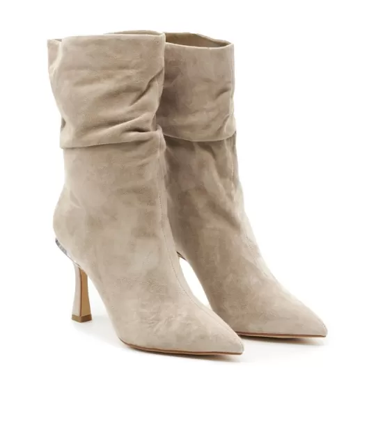 Outlet Alma en Pena Buy Crumpled Leather Ankle Boot