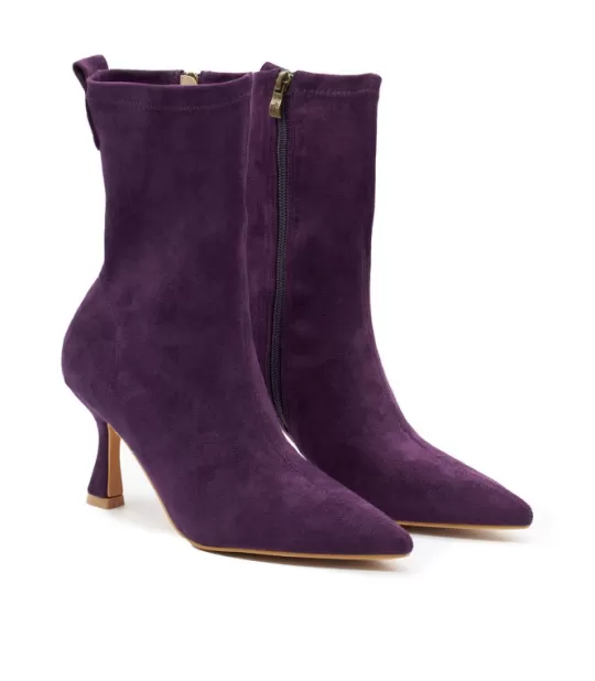 New Alma en Pena Buy Fine Heel Ankle Boots Zip