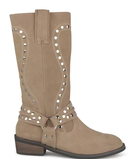 Cheap Alma en Pena Buy Flat Boot With Studs