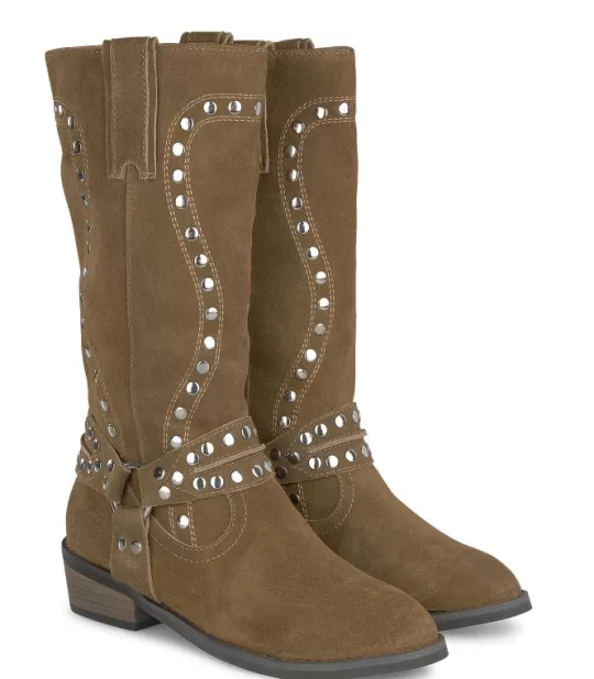 Clearance Alma en Pena Buy Flat Boot With Studs