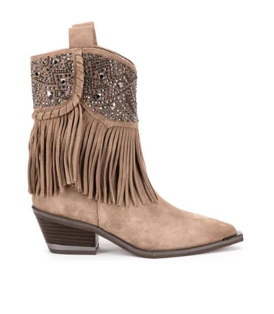 Store Alma en Pena Buy Fringed Ankle Boots