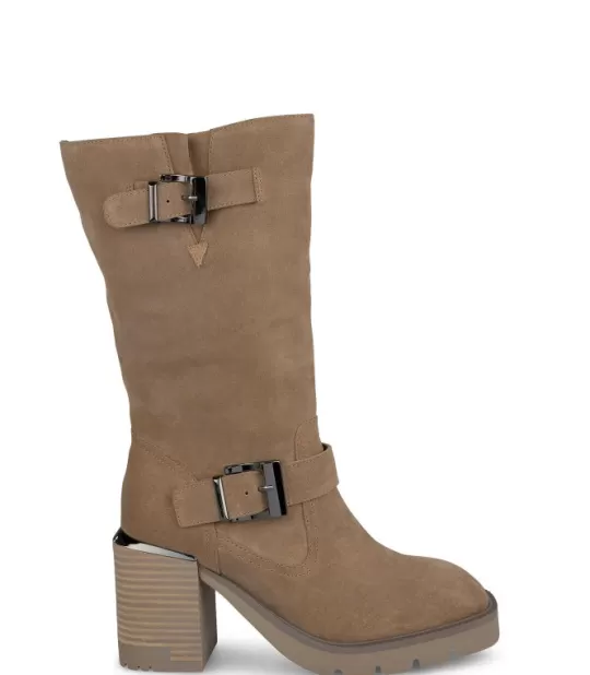 Discount Alma en Pena Buy Heeled Boot With Buckles