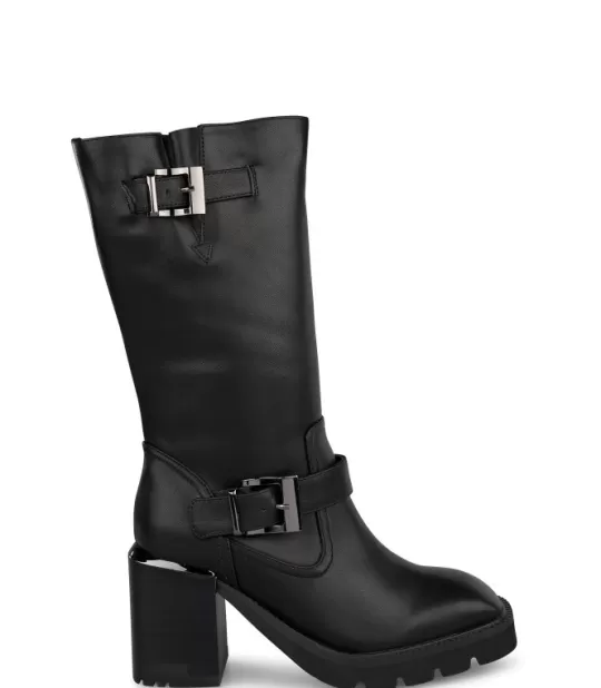 Outlet Alma en Pena Buy Heeled Boot With Buckles