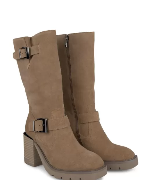 Discount Alma en Pena Buy Heeled Boot With Buckles