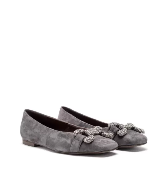 Sale Alma en Pena Buy Leather Ballerina With Ornament