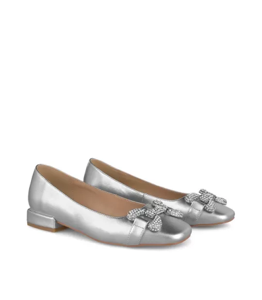 Store Alma en Pena Buy Leather Ballerina With Ornament