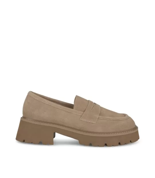 Best Alma en Pena Buy Leather Moccasin With Platform