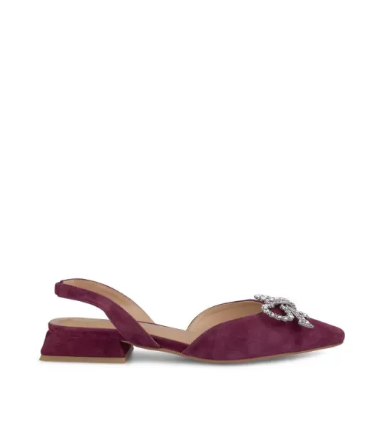 Store Alma en Pena Buy Leather Slingback Ballerina