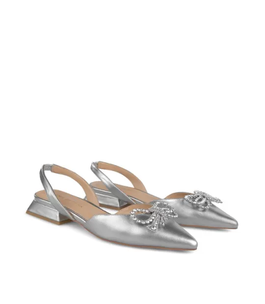 Store Alma en Pena Buy Leather Slingback Ballerina