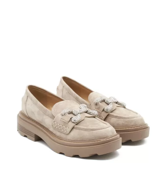 Fashion Alma en Pena Buy Moccasin With Buckle Trim