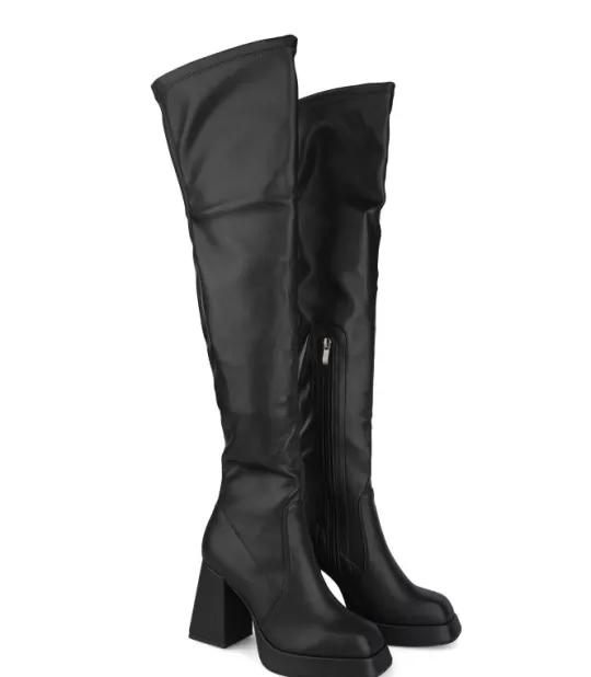 Store Alma en Pena Buy Musketeer Boot Square Heel