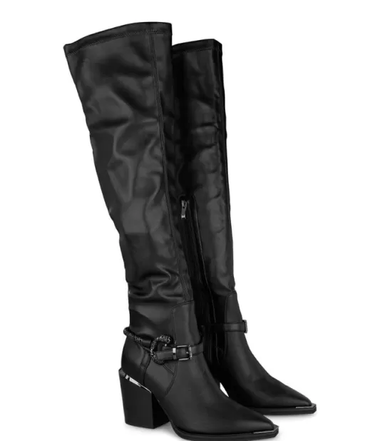 Hot Alma en Pena Buy Musketeer Boot With Heel