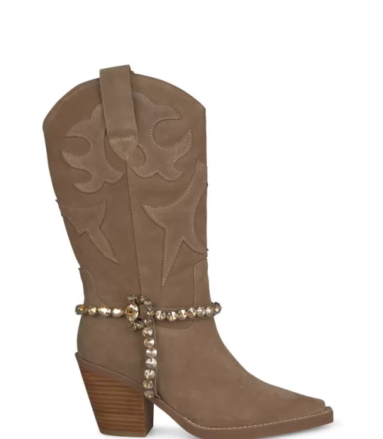 Sale Alma en Pena Buy Rhinestone Brooch Boot