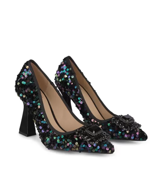 Cheap Alma en Pena Buy Sequined High Heels